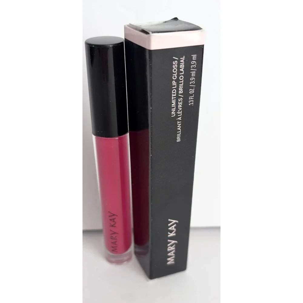 Mary Kay Unlimited Lip Gloss FULL SIZE Pink Fusion New 153484